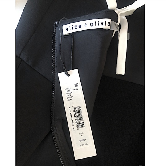 Alice and Olivia Morgan Babydoll Mini Dress - Picture 7 of 8